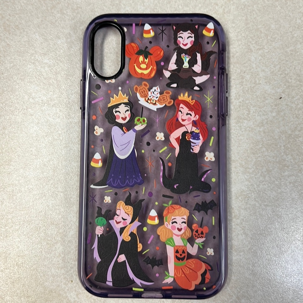 IPhone XR case Disney Princess Halloween Fall Mickey Pumpkin